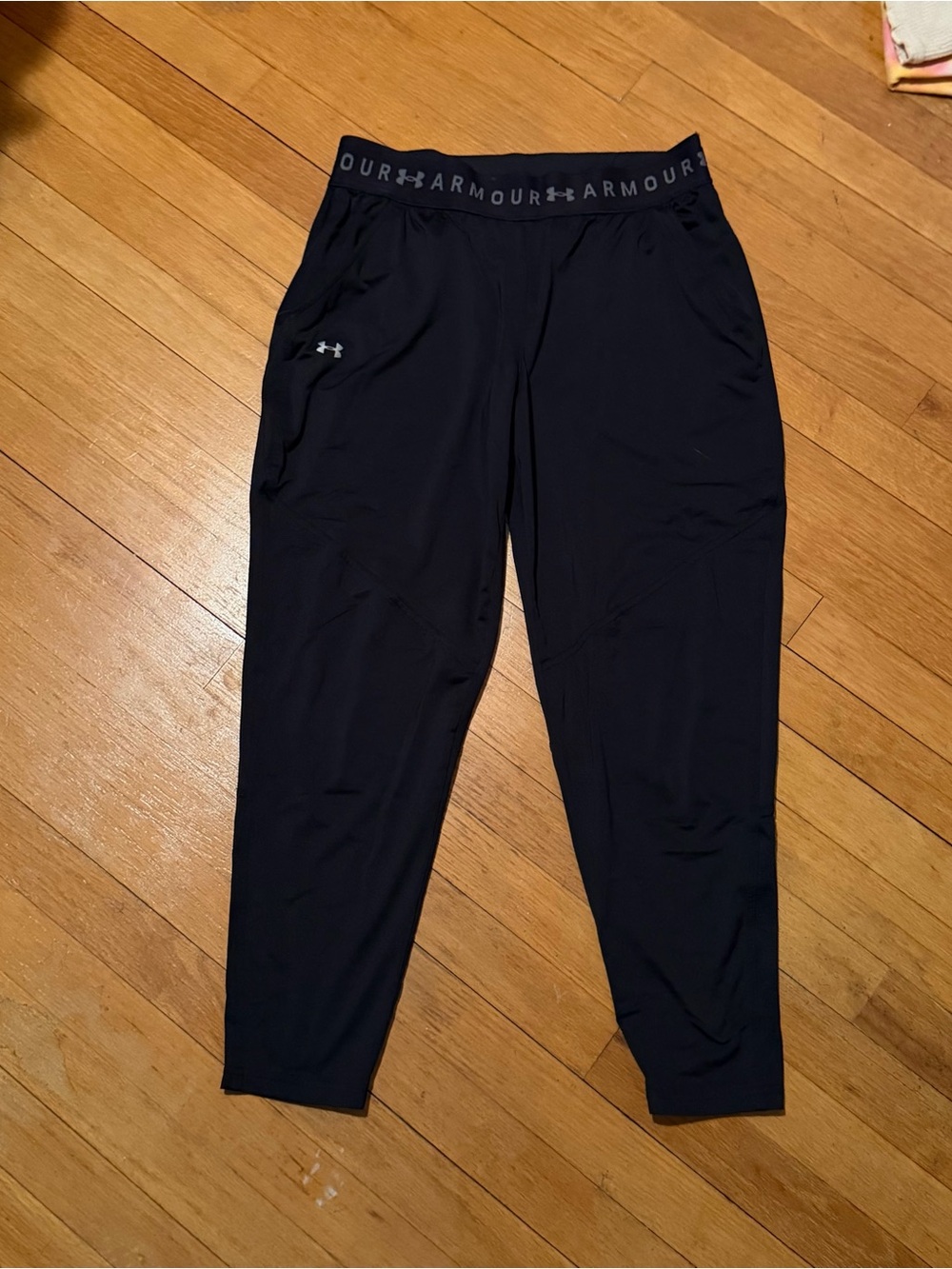 Under Armour Black Women's Performance Joggers with Branded Waistband